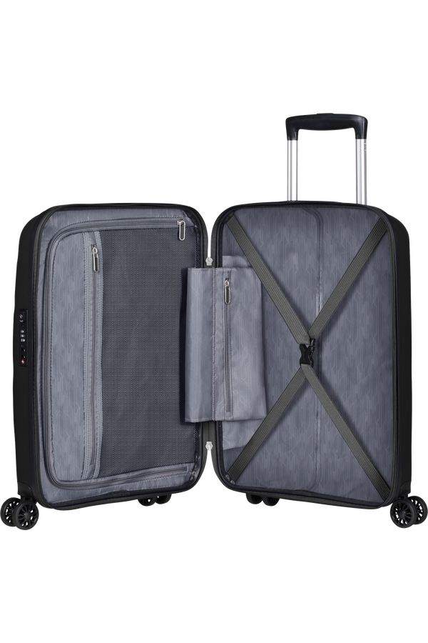 American Tourister Bon Air Dlx Spinner TSA 55cm  Nero