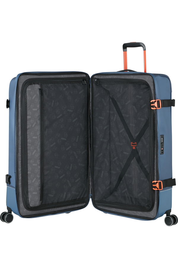 American Tourister Urban Track Spinner L TSA Coated 79cm  Navy/Orange American Tourister Urban Track Spinner L TSA Coated 79cm  Navy/Orange