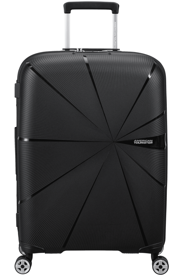 American Tourister Starvibe Spinner Expandable TSA 67cm  Nero