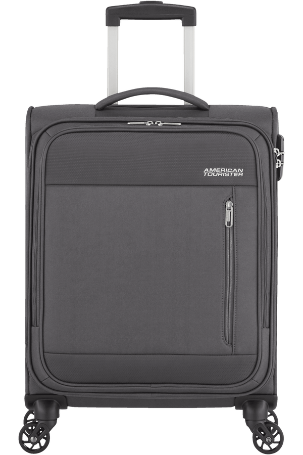 American Tourister Heat Wave Spinner 55cm  Charcoal Grey