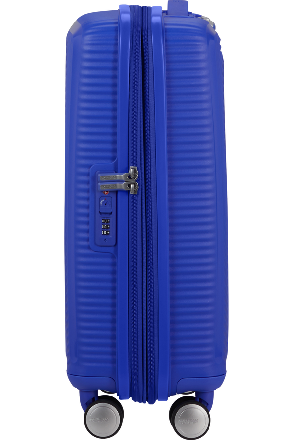 American Tourister SoundBox Spinner Expandable 55cm  Cobalt Blue