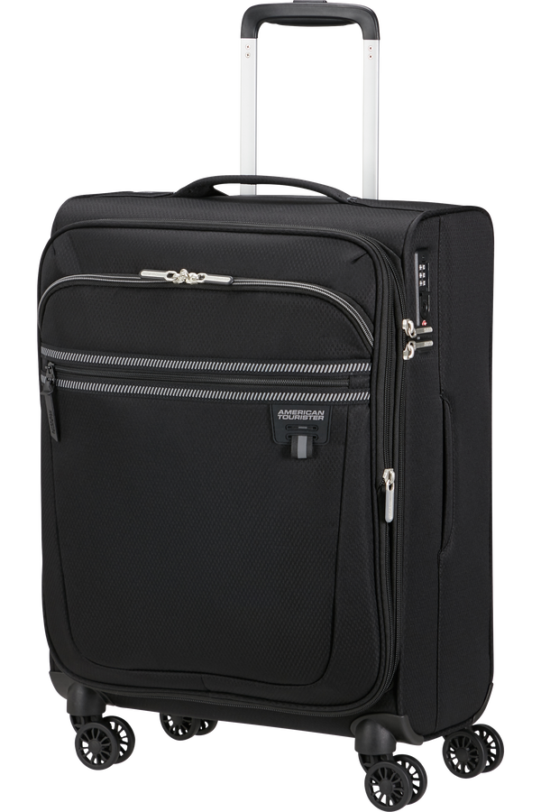 American Tourister Aerospin Spinner Expandable S  Nero