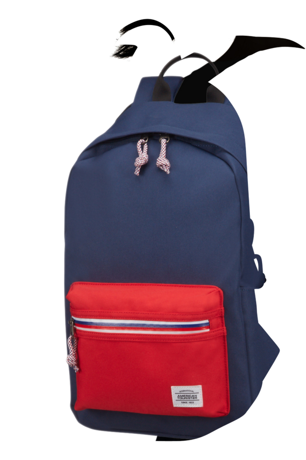 American Tourister Upbeat Backpack ZIP  Navy/Red