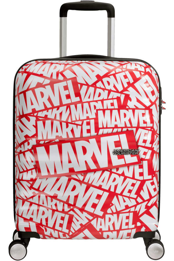 American Tourister Wavebreaker Disney Spinner Marvel 55cm  Marvel Logo