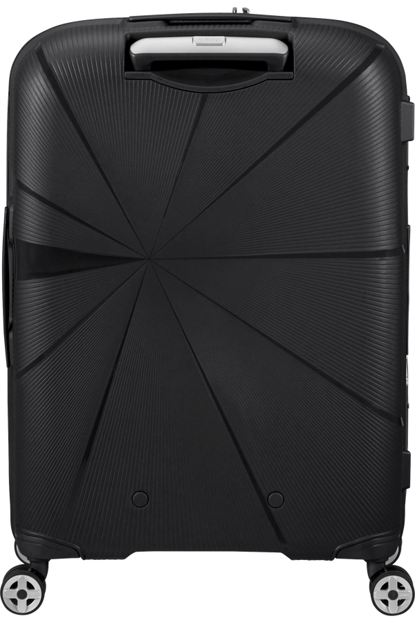 American Tourister Starvibe Spinner Expandable TSA 67cm Nero American Tourister Starvibe Spinner Expandable TSA 67cm Nero