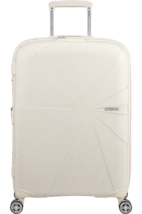 American Tourister StarVibe Spinner Expandable TSA LTD 67cm  Cream Speckles