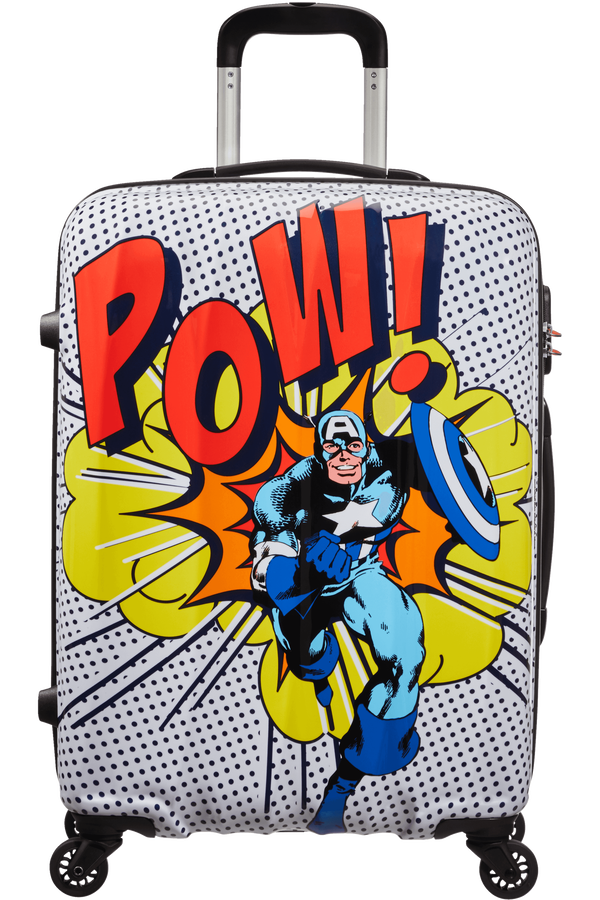 American Tourister Marvel Legends Spinner Alfatwist 65cm Captain America Pop Art