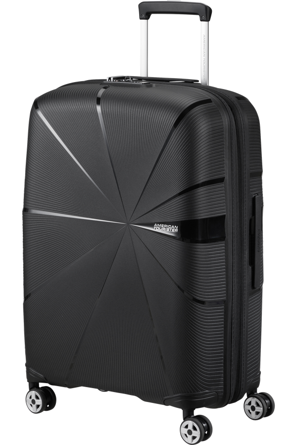 American Tourister Starvibe Spinner Expandable TSA 67cm Nero
