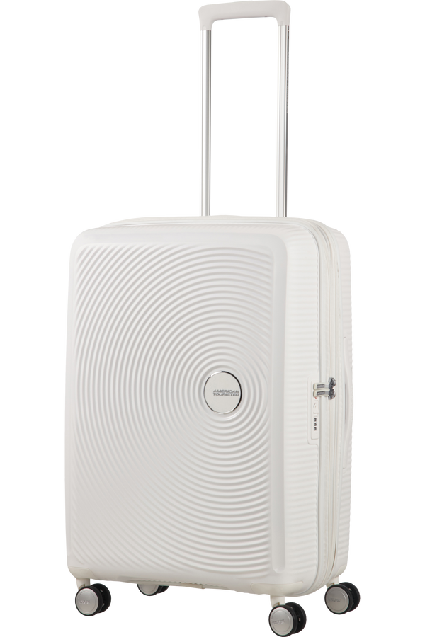 American Tourister Soundbox Spinner espandibile 67cm Pure White