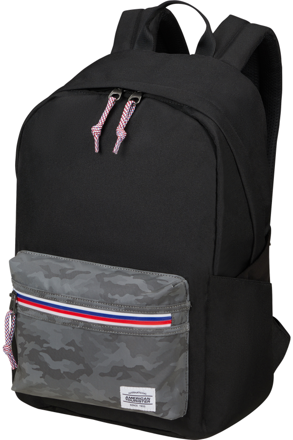 American Tourister Upbeat Backpack Zip  Camo Black