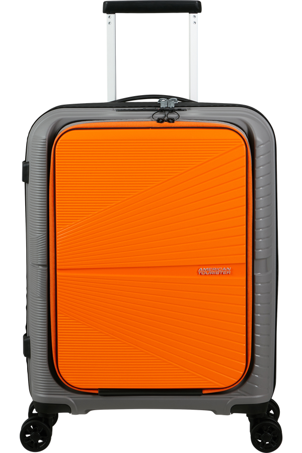 American Tourister Airconic Spinner Frontloader 15.6' 55cm  Grey/Orange