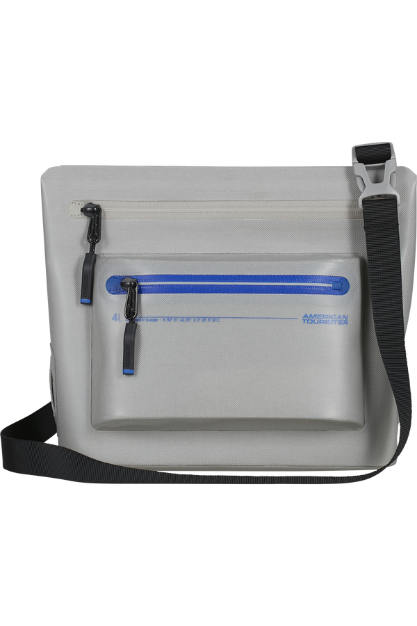 Colourdry M Tracolla | American Tourister Colourdry Shoulder Bag M  Glacial Silver