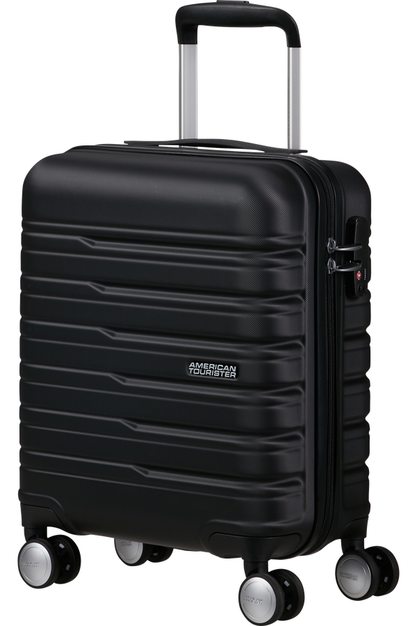 American Tourister Flashline SPINNER UNDERSEATER 45cm  Shadow Black