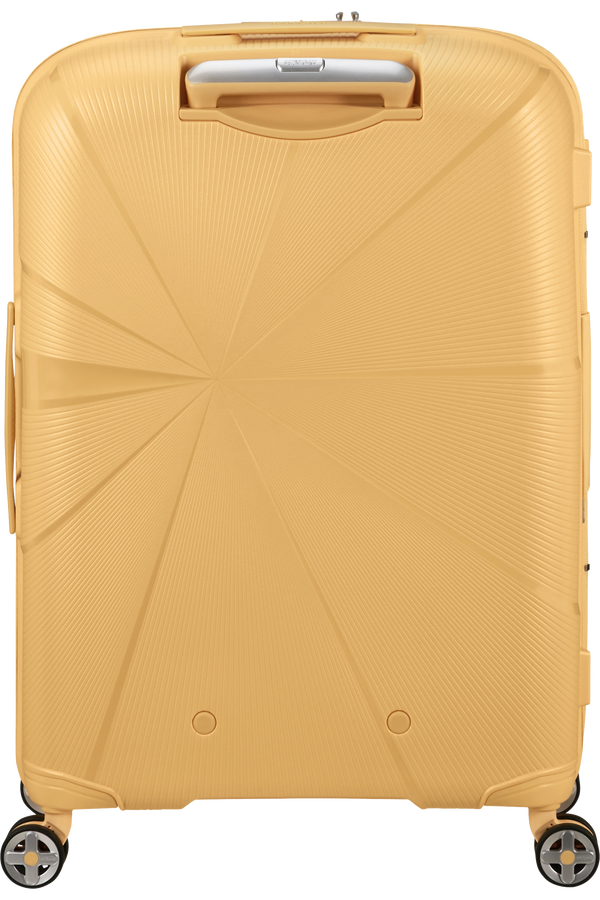 American Tourister StarVibe Spinner Expandable TSA 67cm  Metallic Banana American Tourister StarVibe Spinner Expandable TSA 67cm  Metallic Banana