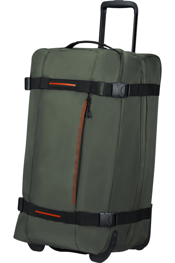 American Tourister Urban Track Duffle with Wheels M  Dark Khaki American Tourister Urban Track Duffle with Wheels M  Dark Khaki