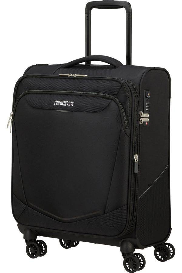 American Tourister SummerRide Spinner S EXP TSA 55cm Nero American Tourister SummerRide Spinner S EXP TSA 55cm Nero