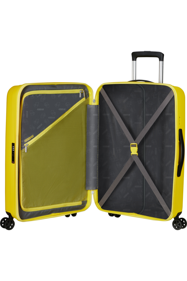 American Tourister Rejoy Spinner 68/25 Tsa 68  Electric Yellow American Tourister Rejoy Spinner 68/25 Tsa 68  Electric Yellow