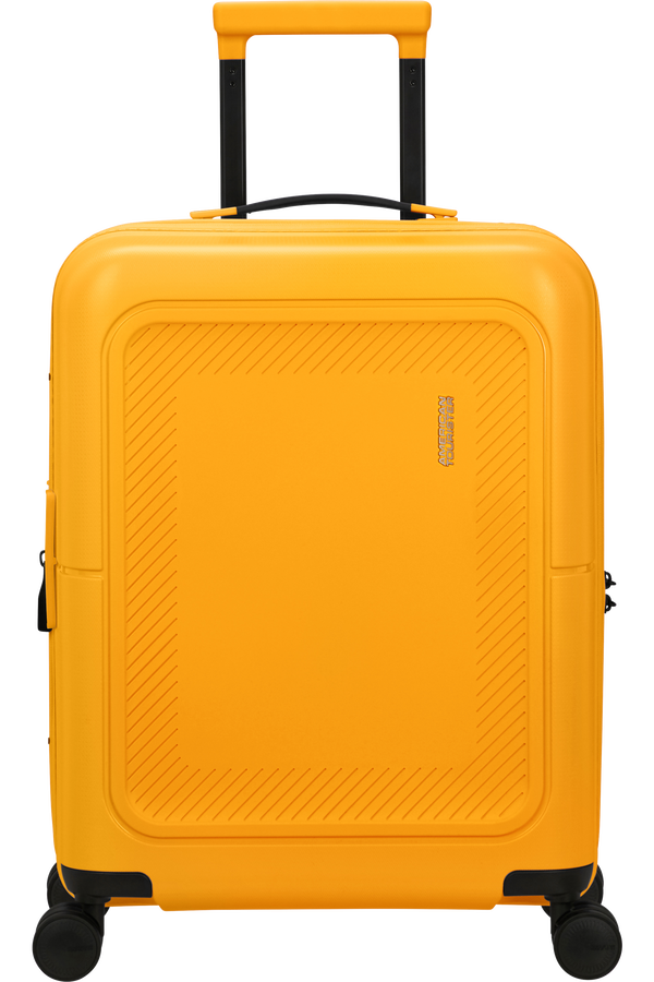 American Tourister DashPop Spinner Expandable TSA 55cm Golden Yellow