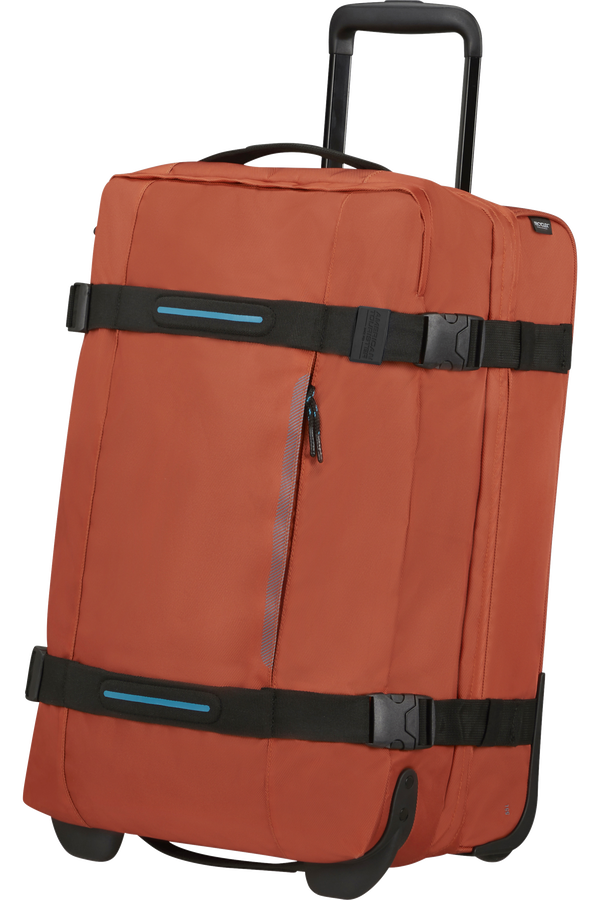 American Tourister Urban Track Duffle with Wheels S  Radiant Orange