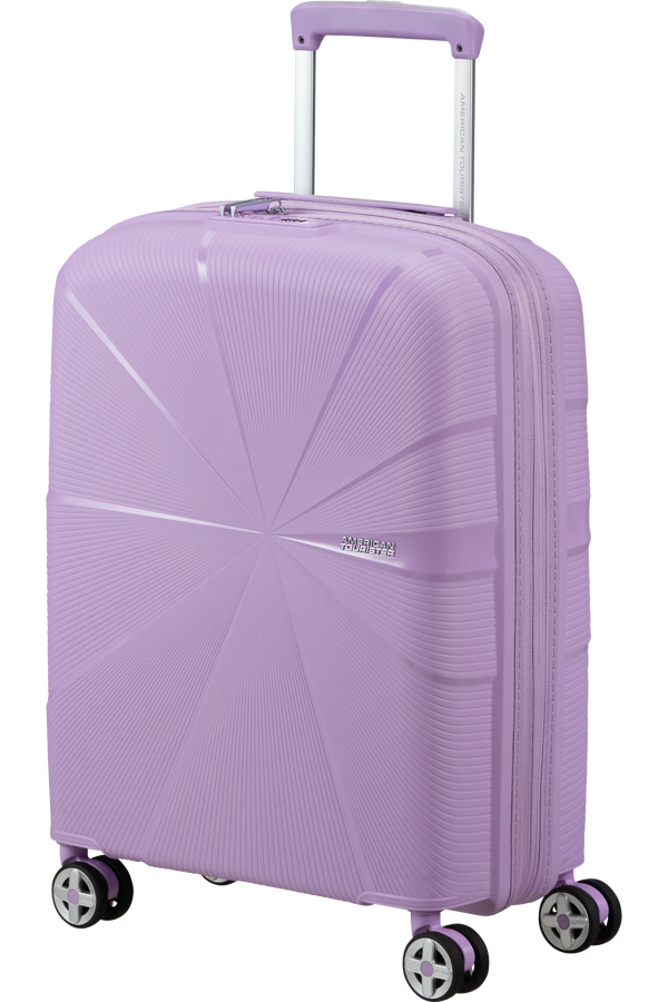 American Tourister Starvibe Spinner Expandable TSA 55cm Digital Lavender American Tourister Starvibe Spinner Expandable TSA 55cm Digital Lavender