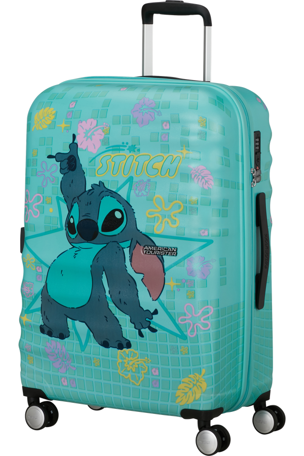 American Tourister Disney Wavebreaker Spinner TSA Disney Fl 67cm  Stitch Flower American Tourister Disney Wavebreaker Spinner TSA Disney Fl 67cm  Stitch Flower