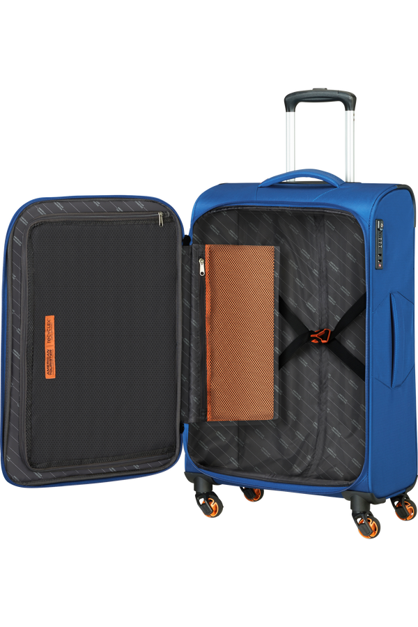 American Tourister At Eco Spin Spinner TSA 67cm  Deep Navy American Tourister At Eco Spin Spinner TSA 67cm  Deep Navy