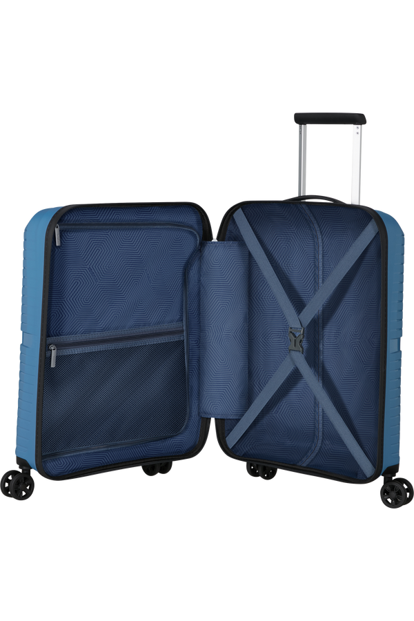 American Tourister Airconic Spinner Frontloader 15.6' 55cm  Coronet Blue/Lime American Tourister Airconic Spinner Frontloader 15.6' 55cm  Coronet Blue/Lime