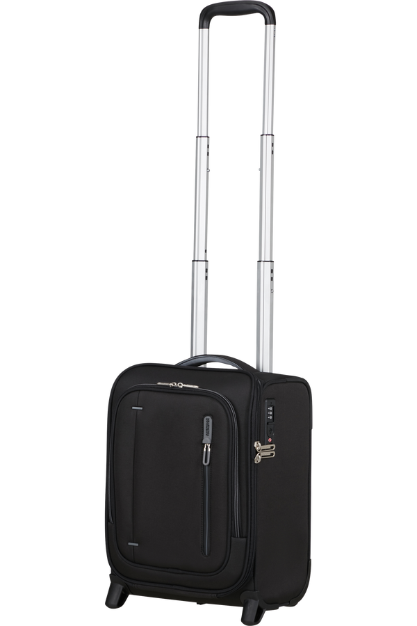 Cloudrider S/M Valigia (2 ruote) | American Tourister Cloudrider Upright Underseater Tsa  Jet Black
