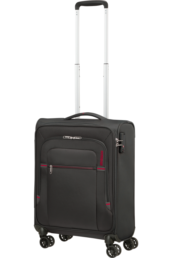 American Tourister Crosstrack Spinner 55cm  Grey/Red