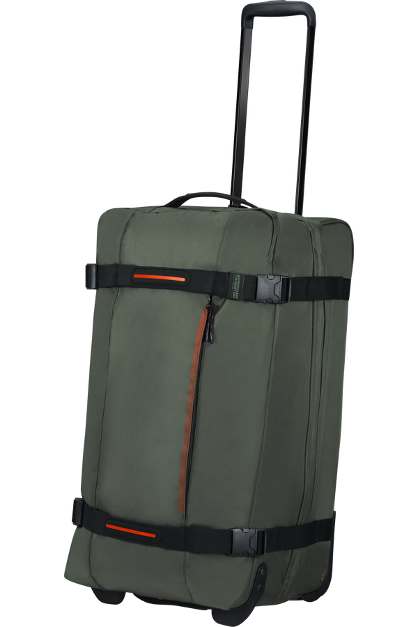 American Tourister Urban Track Duffle with Wheels M  Dark Khaki American Tourister Urban Track Duffle with Wheels M  Dark Khaki