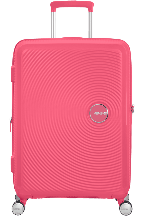 American Tourister Soundbox Spinner Expandable 67cm  Hot Pink