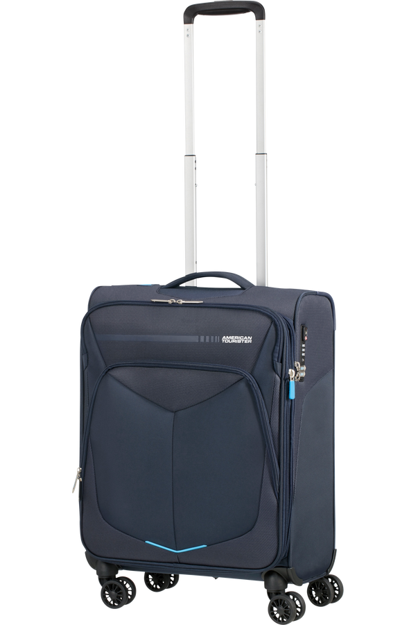 American Tourister Summerfunk Spinner Exp TSA 55cm  Navy