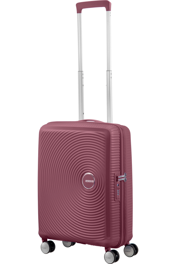 American Tourister Soundbox Spinner TSA Expandable 55cm  Dark Burgundy American Tourister Soundbox Spinner TSA Expandable 55cm  Dark Burgundy