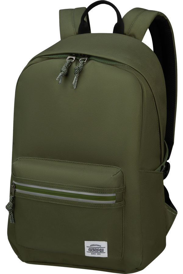 American Tourister Brightup Backpack Zip  Olive Green