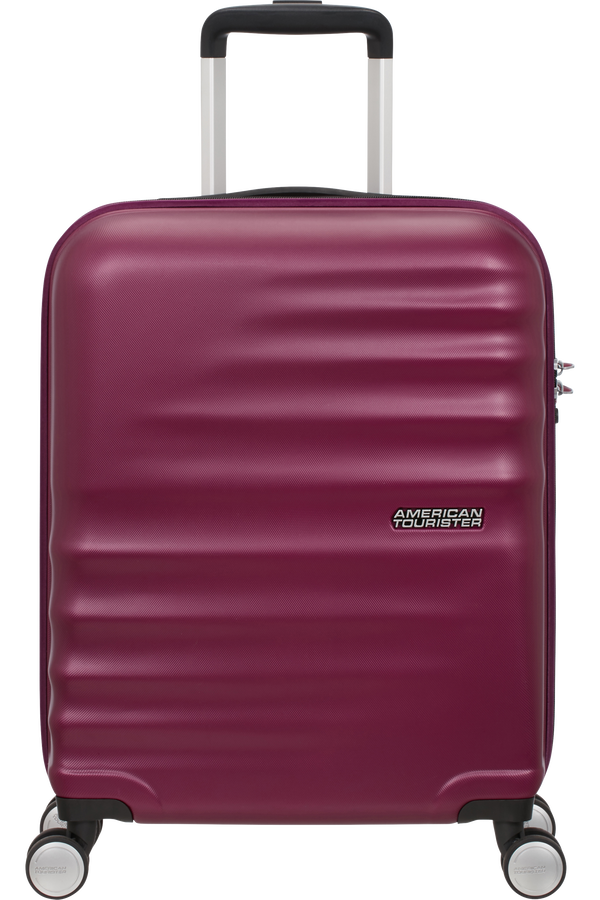 American Tourister Wavebreaker Spinner Velvet 55cm  Berrylicious Purple