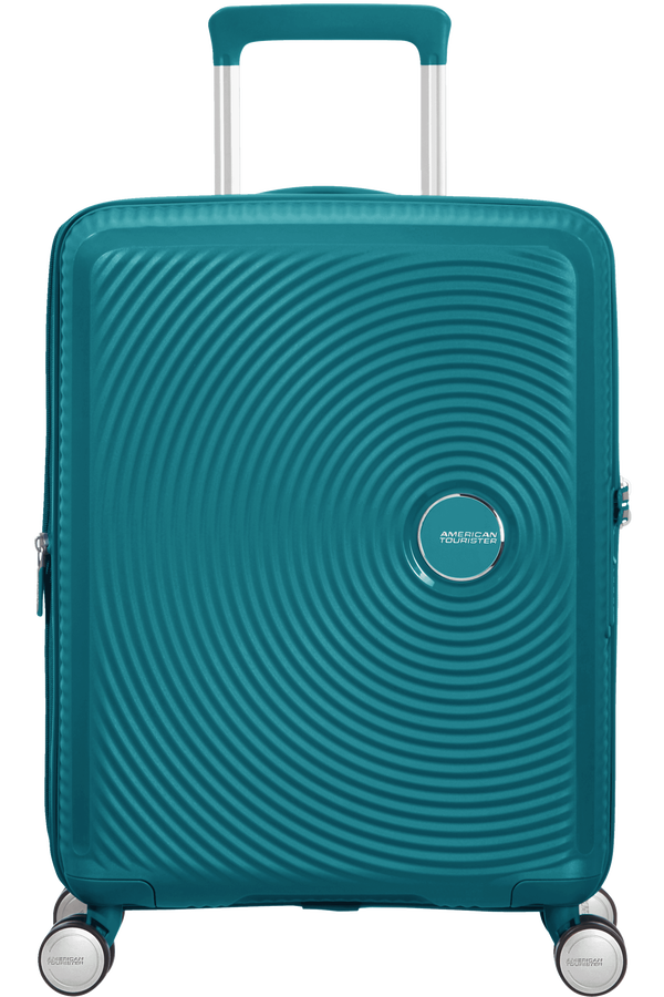American Tourister Soundbox Spinner Expandable 55cm  Jade Green