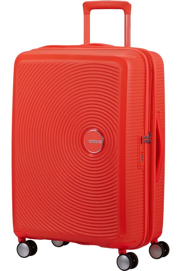 American Tourister SoundBox Spinner TSA Expandable 67cm  Neon Orange