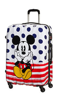Valigia Trolley Rigido in Abs 55 cm Disney Minnie Cuori
