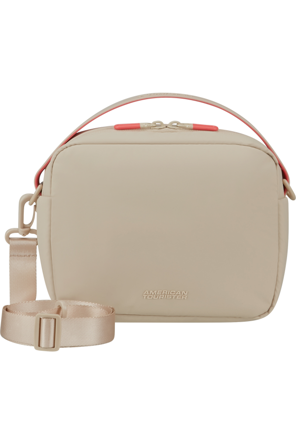 American Tourister Puffypop Pouch  Beige