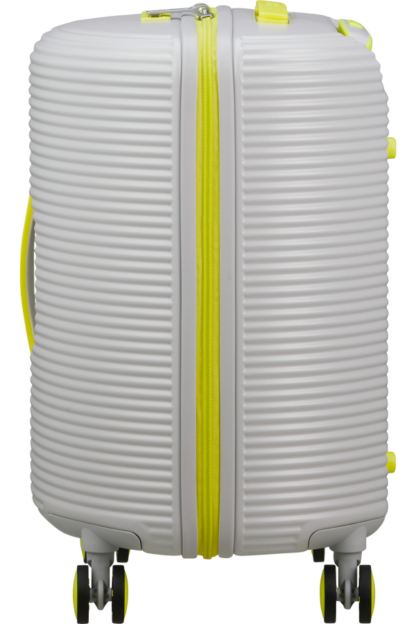 American Tourister Rollio Spinner 52cm  Light Grey/Lime American Tourister Rollio Spinner 52cm  Light Grey/Lime