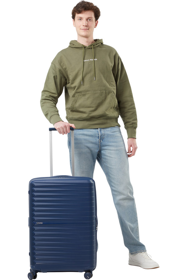 American Tourister Fastforward Spinner 68/25 TSA EXP 68cm  Navy Blue