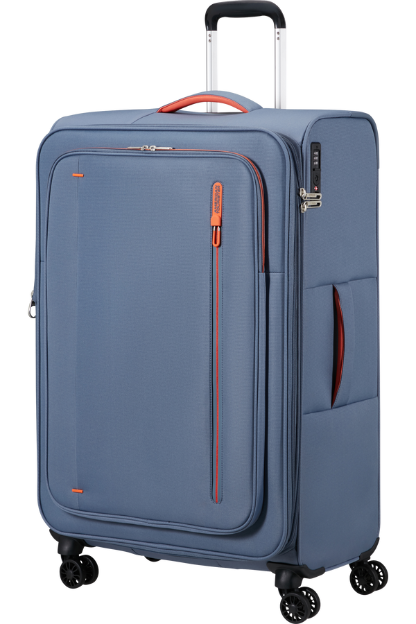 American Tourister Cloudrider Spinner EXP TSA L  Stone Blue American Tourister Cloudrider Spinner EXP TSA L  Stone Blue