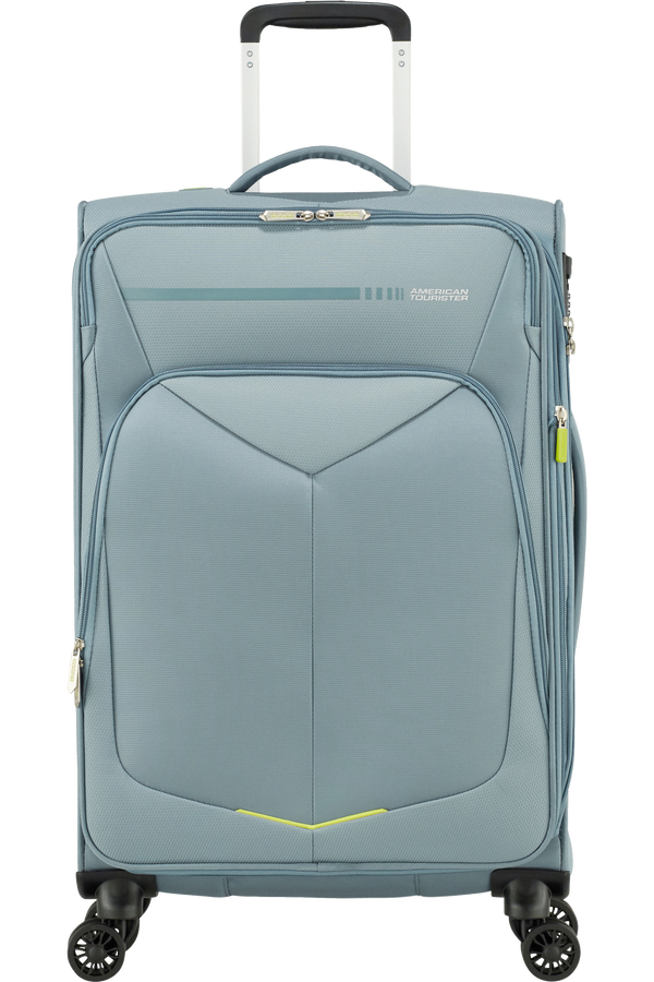 American Tourister Summerfunk Spinner Exp TSA 67cm Metal Grey