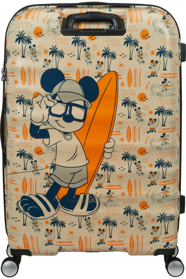 American Tourister Disney Wavebreaker Spinner TSA Disney Fl 77cm  Mickey Super Surfer