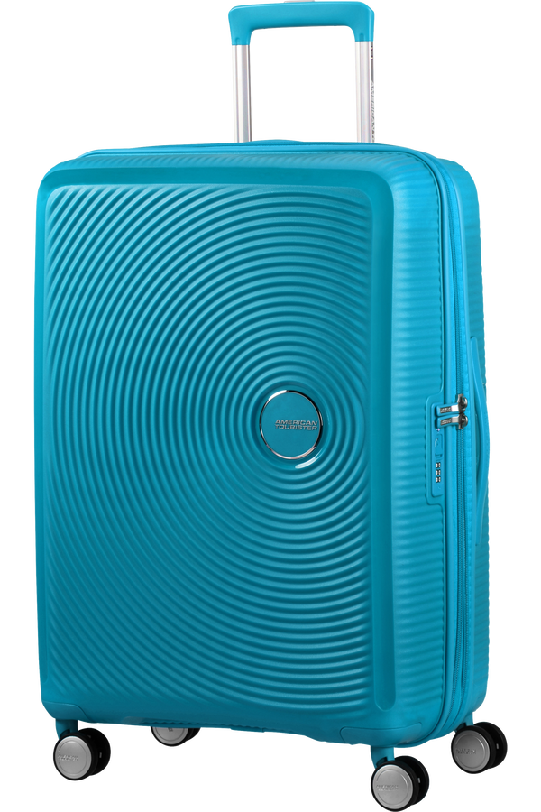 American Tourister Soundbox Spinner espandibile 67cm Summer Blue