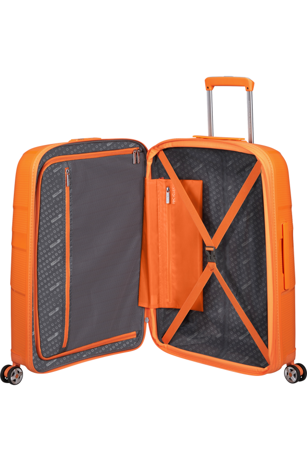 American Tourister Starvibe Spinner Expandable TSA 67cm Papaya Smoothie American Tourister Starvibe Spinner Expandable TSA 67cm Papaya Smoothie