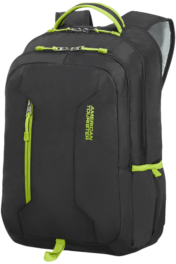 American Tourister Urban Groove Zaino porta pc 2 39.6cm/15.6inch Black/Lime Green