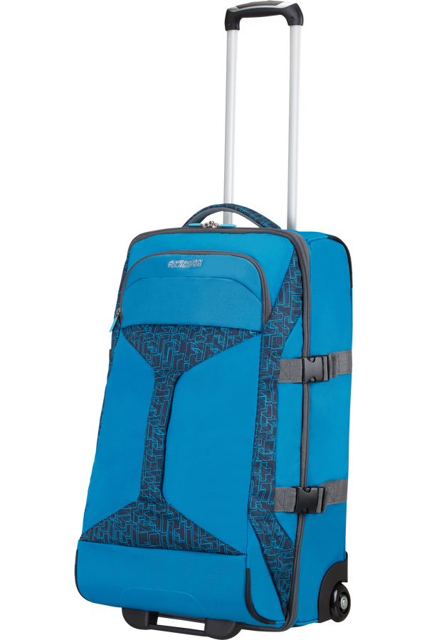 American Tourister Road Quest Borsone con ruote M Bluestar Print