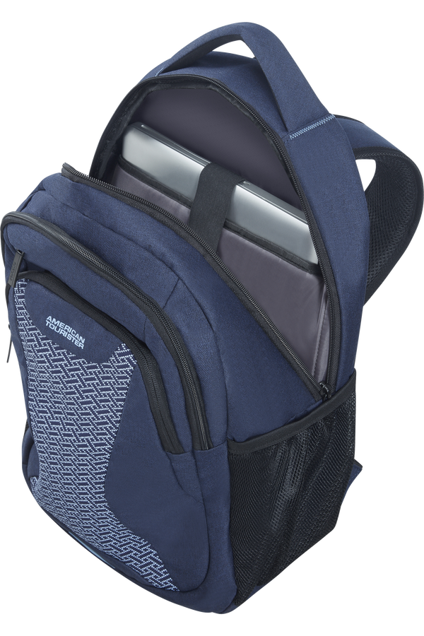 American Tourister At Work Laptop Backpack Knit 15.6'  Blue Melange