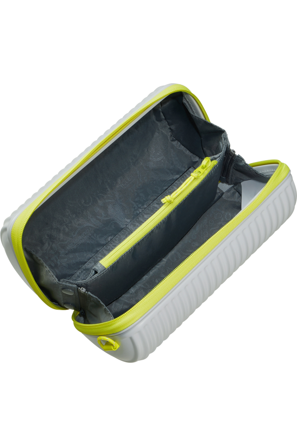 American Tourister Rollio Cross Body  Light Grey/Lime